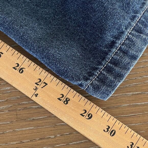 Berne Apparel Jean Bib Overalls Mens 38x32 Denim Cotton Carpenter Workwear - Picture 12 of 12